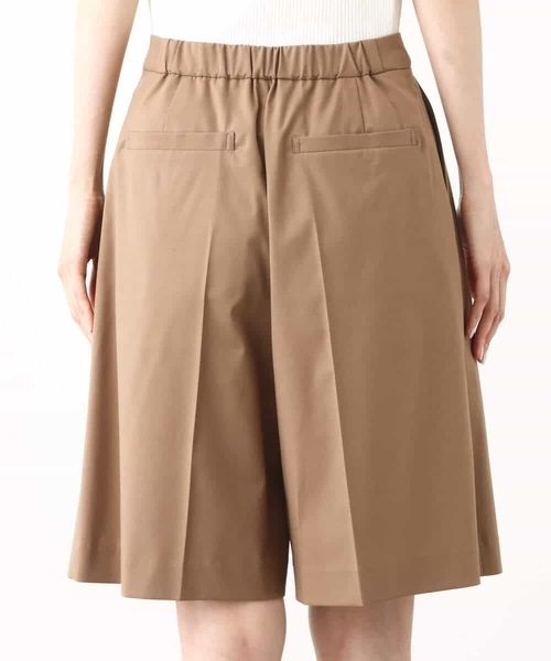 MK MICHEL KLEIN(エムケーミッシェルクラン)の「ベーシックツイルショート丈パンツ/洗える(その他パンツ・レディース・モカ/ネイビー・38)」の17枚目の写真