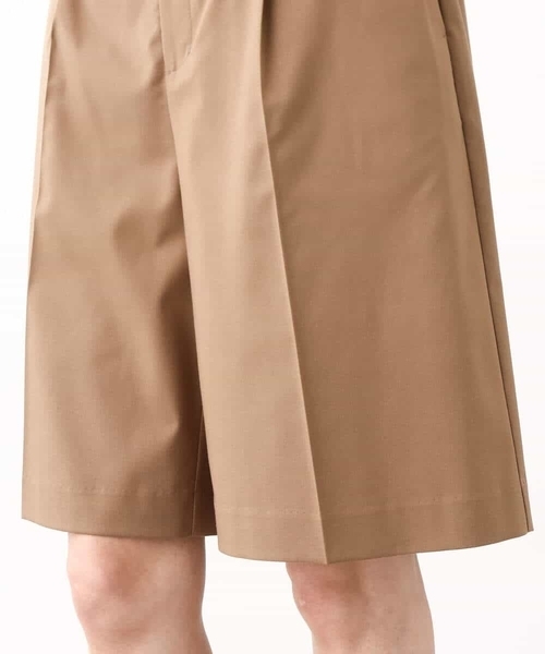 MK MICHEL KLEIN(エムケーミッシェルクラン)の「ベーシックツイルショート丈パンツ/洗える(その他パンツ・レディース・モカ/ネイビー・38)」の13枚目の写真