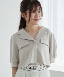 MAJESTIC LEGON | クロップドカットジャケット(その他トップス)