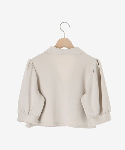 MAJESTIC LEGON（マジェスティックレゴン）の「クロップドカットジャケット（その他トップス・レディース・ブラック/ベージュ・MEDIUM）」の15枚目の写真