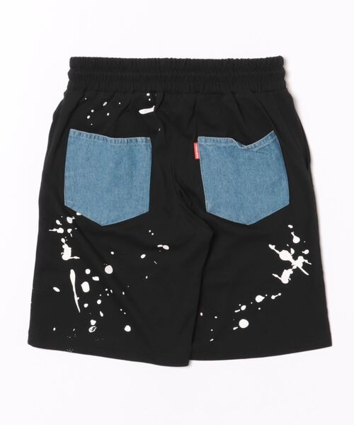 BABYDOLL(ベビードール)の「親子お揃い デニムポケット ハーフパンツ 9512A(デニムパンツ・レディース・アッシュグレー/ブラック・S/M/L/XL)」の9枚目の写真