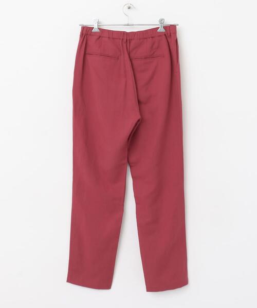ITEMS URBANRESEARCH（アイテムズ アーバンリサーチ）の「コットン×リネン RELAX トラウザー（その他パンツ・メンズ・ブラック/グリーン/レッド/チャコールグレー・LARGE/MEDIUM）」の15枚目の写真