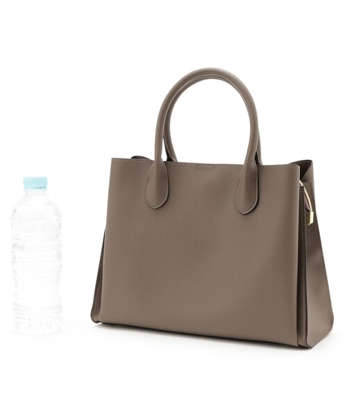 grove(グローブ)の「◆雑誌掲載【人間工学】中仕切り2WAYトート(トートバッグ・レディース・ライトグレー/ブラック/ダークグレー/サンドベージュ・00)」の15枚目の写真