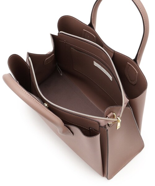 grove(グローブ)の「◆雑誌掲載【人間工学】中仕切り2WAYトート(トートバッグ・レディース・ライトグレー/ブラック/ダークグレー/サンドベージュ・00)」の5枚目の写真