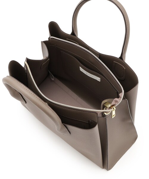 grove(グローブ)の「◆雑誌掲載【人間工学】中仕切り2WAYトート(トートバッグ・レディース・ライトグレー/ブラック/ダークグレー/サンドベージュ・00)」の6枚目の写真