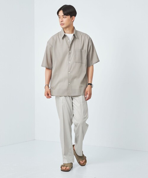 green label relaxing（グリーンレーベルリラクシング）の「ストレッチ ライトチノ ベイカーパンツ -ストレッチ-（チノパンツ・メンズ・ブラック/ナチュラル/オリーブ・L/M/S/XL）」の11枚目の写真