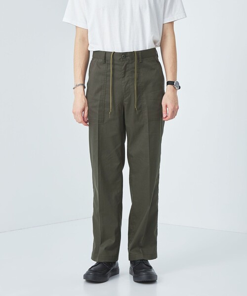 green label relaxing コットンラチネベイカー パンツ size SHORTあり ］コットン ラチネ ベイカー パンツ