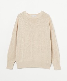 TAPE YARN CREW NECK