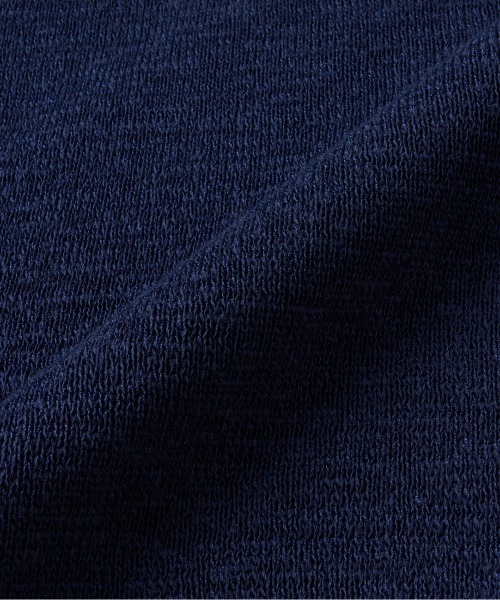 HELIOPOLE（エリオポール）の「TAPE YARN CREW NECK（ニット/セーター・レディース・ベージュ/ネイビー・38）」の8枚目の写真