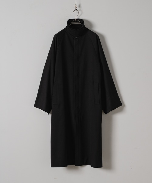 Casper John ショールカラーコート ブラック CASPER JOHN（キャスパージョン）の「Shawl collar coat