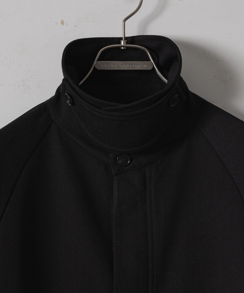 CASPER JOHN(キャスパージョン)の「Roll-up bal collar coat/ロールアップバルカラーコート(その他アウター・メンズ・ネイビー/ブラック・LARGE/MEDIUM/SMALL/X-SMALL)」の8枚目の写真