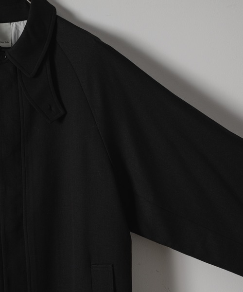 CASPER JOHN(キャスパージョン)の「Roll-up bal collar coat/ロールアップバルカラーコート(その他アウター・メンズ・ネイビー/ブラック・LARGE/MEDIUM/SMALL/X-SMALL)」の9枚目の写真