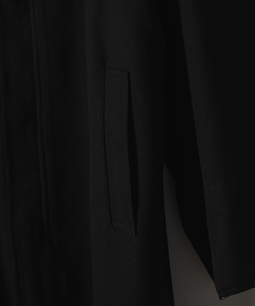 CASPER JOHN(キャスパージョン)の「Roll-up bal collar coat/ロールアップバルカラーコート(その他アウター・メンズ・ネイビー/ブラック・LARGE/MEDIUM/SMALL/X-SMALL)」の11枚目の写真