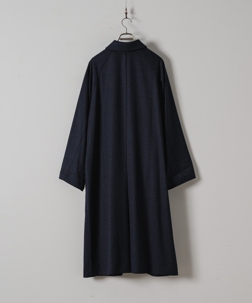 Casper John ショールカラーコート ブラック CASPER JOHN（キャスパージョン）の「Shawl collar coat
