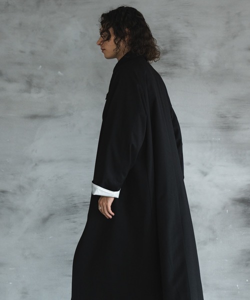 CASPER JOHN(キャスパージョン)の「Roll-up bal collar coat/ロールアップバルカラーコート(その他アウター・メンズ・ネイビー/ブラック・LARGE/MEDIUM/SMALL/X-SMALL)」の21枚目の写真