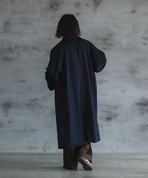 【新品】Casper John ロングコート 〖XS〗BLACK 2024aw Casper John （キャスパージョン）公式オンラインストア