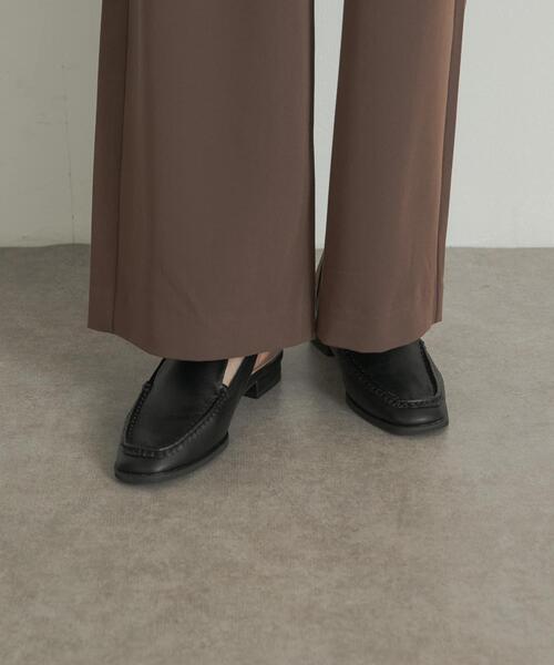 URBAN RESEARCH DOORS（アーバンリサーチドアーズ）の「スリングローファー（サンダル・レディース・ブラック/ダークブラウン・38/37/36）」の4枚目の写真