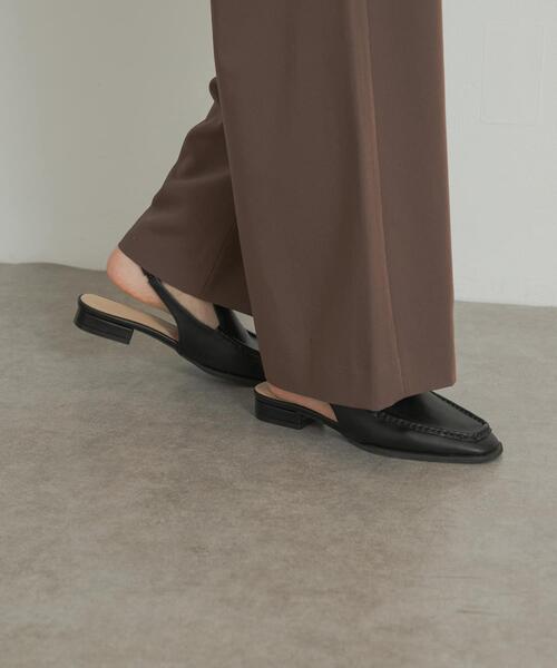 URBAN RESEARCH DOORS（アーバンリサーチドアーズ）の「スリングローファー（サンダル・レディース・ブラック/ダークブラウン・38/37/36）」の5枚目の写真