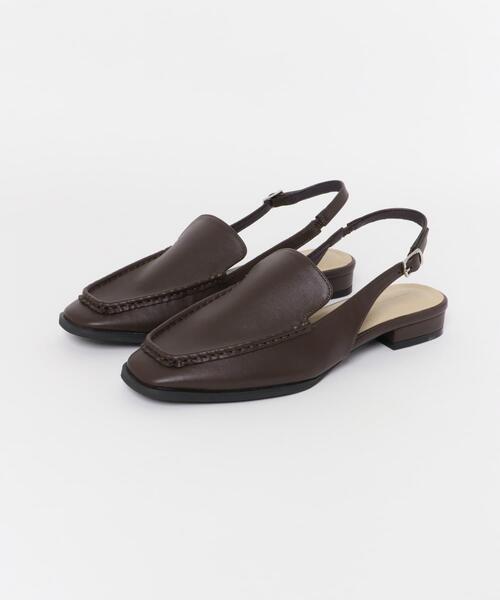 URBAN RESEARCH DOORS（アーバンリサーチドアーズ）の「スリングローファー（サンダル・レディース・ブラック/ダークブラウン・38/37/36）」の13枚目の写真