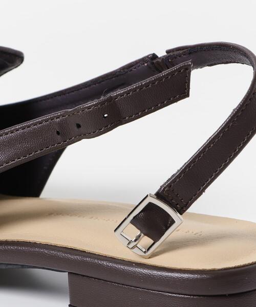 URBAN RESEARCH DOORS（アーバンリサーチドアーズ）の「スリングローファー（サンダル・レディース・ブラック/ダークブラウン・38/37/36）」の18枚目の写真