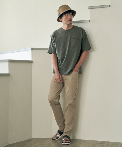 ikka（イッカ）の「リップストップSTDバケットハット（ハット・メンズ・ベージュ/ブラック・FREE）」の13枚目の写真