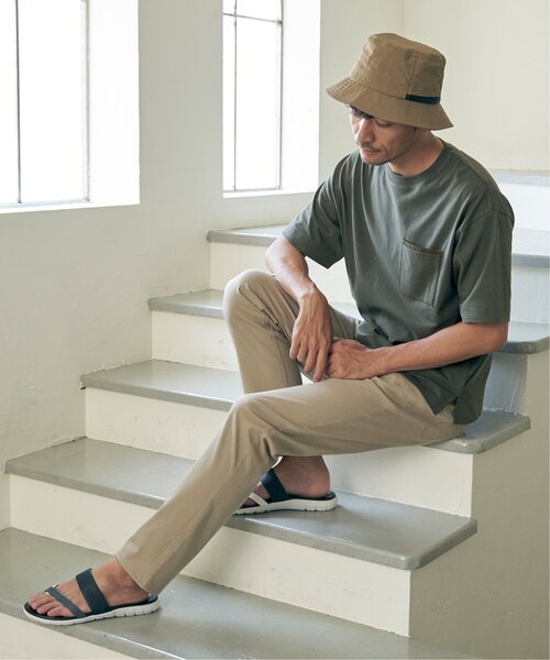 ikka（イッカ）の「リップストップSTDバケットハット（ハット・メンズ・ベージュ/ブラック・FREE）」の14枚目の写真