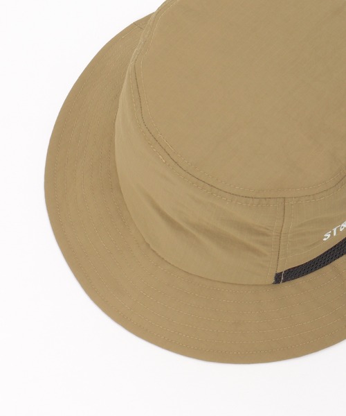 ikka（イッカ）の「リップストップSTDバケットハット（ハット・メンズ・ベージュ/ブラック・FREE）」の10枚目の写真