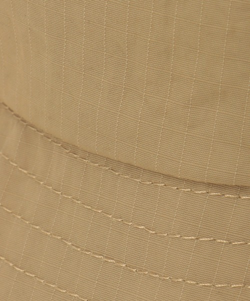 ikka（イッカ）の「リップストップSTDバケットハット（ハット・メンズ・ベージュ/ブラック・FREE）」の11枚目の写真