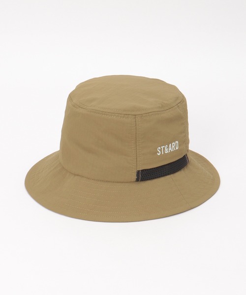 ikka（イッカ）の「リップストップSTDバケットハット（ハット・メンズ・ベージュ/ブラック・FREE）」の3枚目の写真
