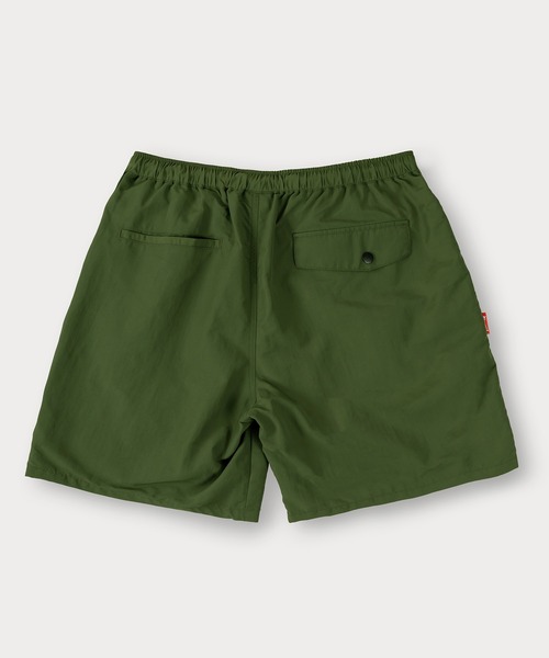 THRASHER（スラッシャー）の「【THRASHER/スラッシャー】ナイロン裏メッシュ ロゴワンポイント ショートパンツ（チノパンツ・メンズ・ベージュ/グリーン/ブラック・M/L/XL）」の9枚目の写真
