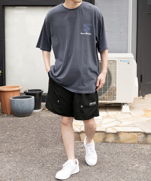THRASHER（スラッシャー）の「【THRASHER/スラッシャー】ナイロン裏メッシュ ロゴワンポイント ショートパンツ（チノパンツ・メンズ・ベージュ/グリーン/ブラック・M/L/XL）」の21枚目の写真
