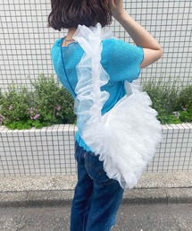 WEGO/チュールフリルバッグ