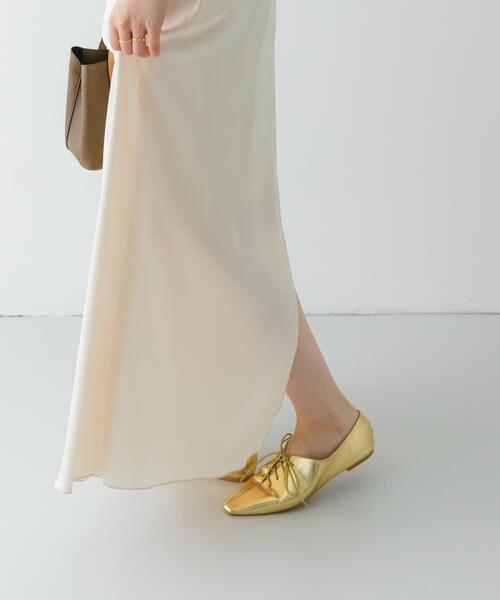 RODE SKO（ロデスコ）の「レースアップフラットシューズ（その他シューズ・レディース・ブラック/ゴールド・38/36/37）」の13枚目の写真