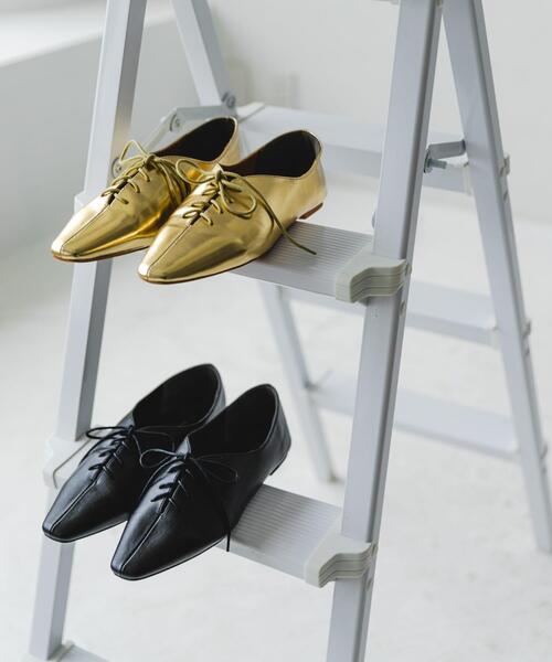 RODE SKO（ロデスコ）の「レースアップフラットシューズ（その他シューズ・レディース・ブラック/ゴールド・38/36/37）」の16枚目の写真