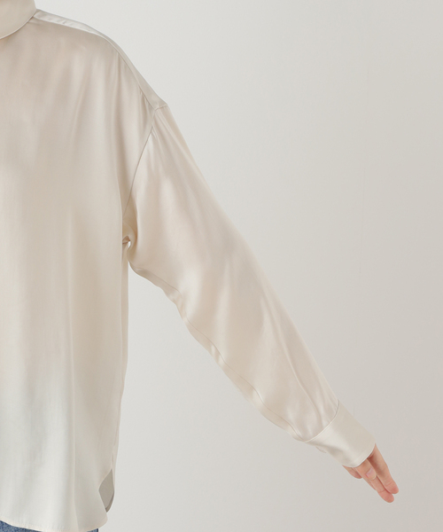 plage（プラージュ）の「satin シャツ（シャツ/ブラウス）」 - WEAR