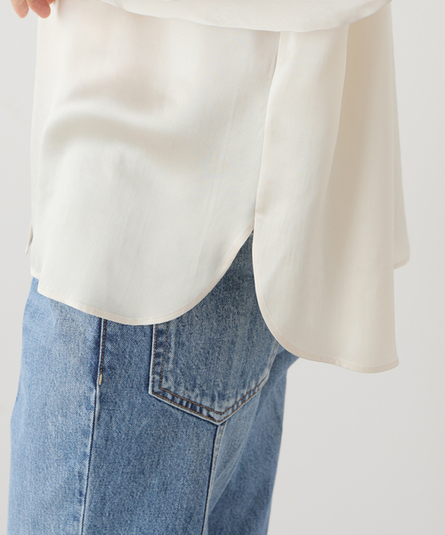 plage（プラージュ）の「satin シャツ（シャツ/ブラウス）」 - WEAR