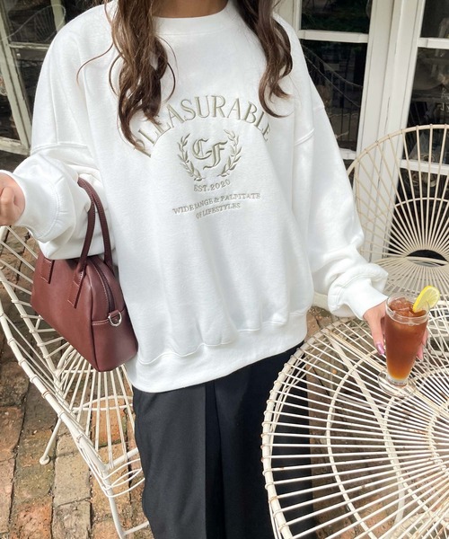 Chillfar（チルファー）の「スウェットカットソー（スウェット・レディース・グレー・FREE）」の3枚目の写真