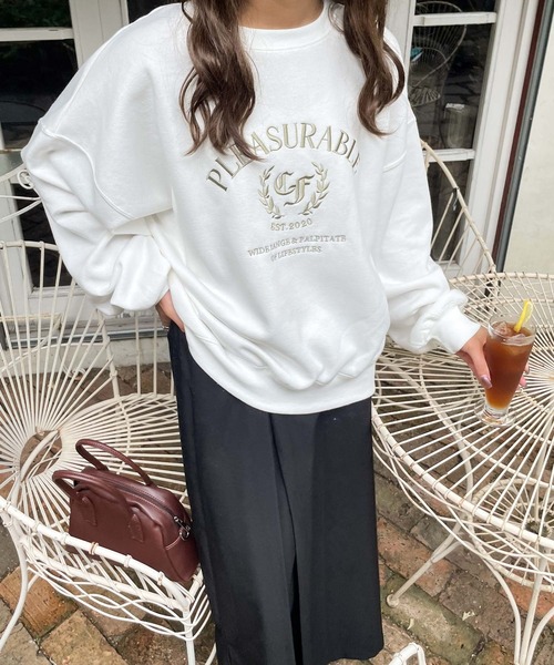 Chillfar（チルファー）の「スウェットカットソー（スウェット・レディース・グレー・FREE）」の4枚目の写真