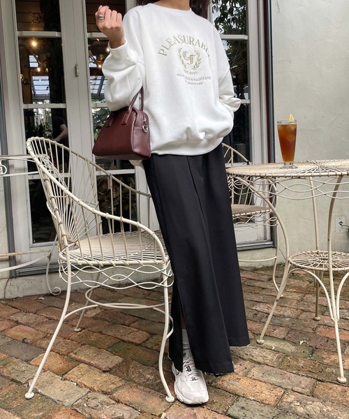 Chillfar（チルファー）の「スウェットカットソー（スウェット・レディース・グレー・FREE）」の5枚目の写真