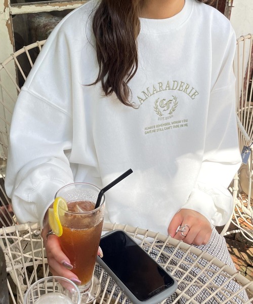 Chillfar（チルファー）の「スウェットカットソー（スウェット・レディース・グレー・FREE）」の8枚目の写真