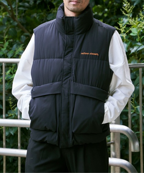 mihns closet/ミンズクローゼット】24AW パデッドショートベスト