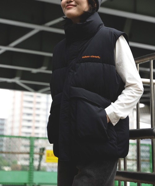 mihns closet/ミンズクローゼット】24AW パデッドショートベスト