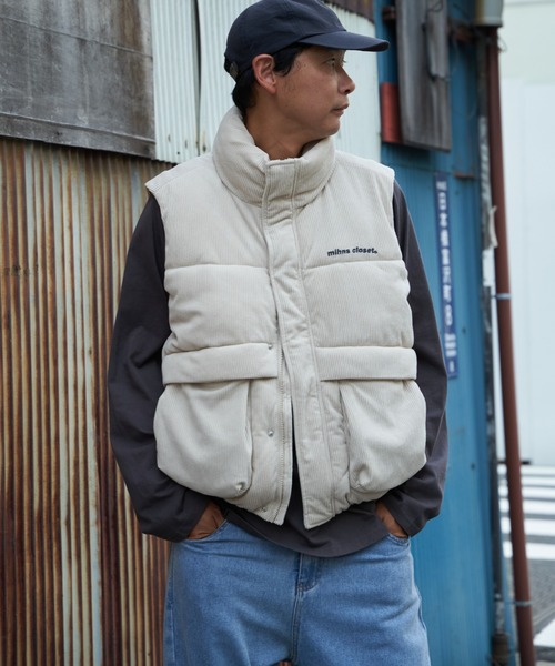 セール】【mihns closet/ミンズクローゼット】25AW パデッドショート 