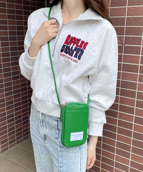 GORGE(ゴージ)の「《シンプル×収納力》レディース シードマルチショルダー ミニバッグ 軽量 春夏秋冬(ショルダーバッグ・レディース・ブラック/ブルー/アイボリー/グレー/グリーン/オレンジ・F)」の8枚目の写真