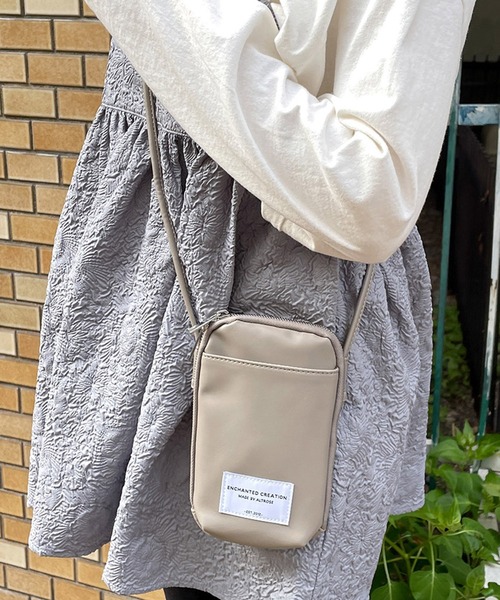GORGE(ゴージ)の「《シンプル×収納力》レディース シードマルチショルダー ミニバッグ 軽量 春夏秋冬(ショルダーバッグ・レディース・ブラック/ブルー/アイボリー/グレー/グリーン/オレンジ・F)」の9枚目の写真