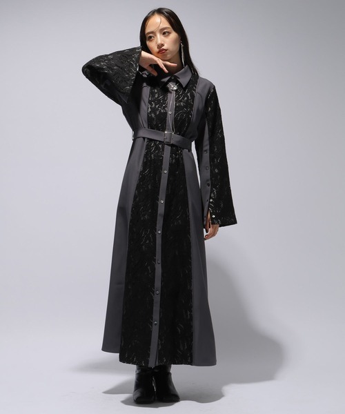 9/3限定セール☆ 【完売品】HARE　ソデスリットキリカエワンピース HARE（ハレ）の「ソデスリットキリカエワンピース(HARE