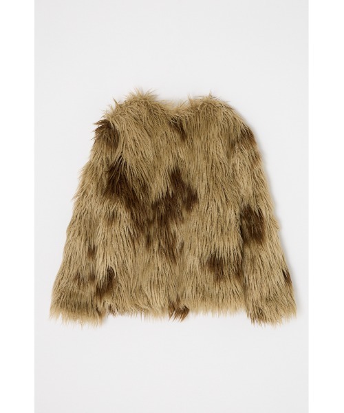 MOUSSY（マウジー）の「MESSY FAUX FUR コート（その他アウター）」 - WEAR