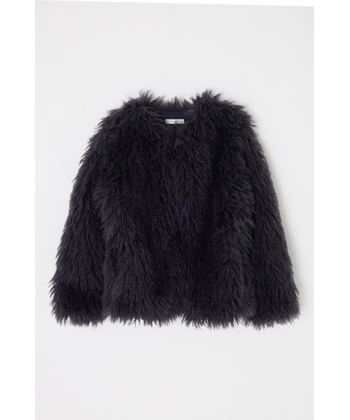MOUSSY（マウジー）の「MESSY FAUX FUR コート（その他アウター）」 - WEAR