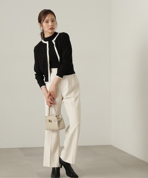 PROPORTION BODY DRESSING（プロポーションボディドレッシング）の「バイカラーアンサンブルニット / 1214270900（ニット/セーター・レディース・ブルー/ブラック/ホワイト系その他・SMALL/MEDIUM）」の11枚目の写真