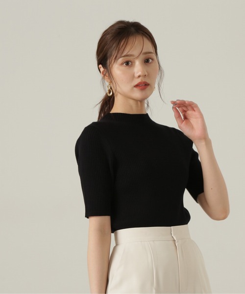 PROPORTION BODY DRESSING（プロポーションボディドレッシング）の「バイカラーアンサンブルニット / 1214270900（ニット/セーター・レディース・ブルー/ブラック/ホワイト系その他・SMALL/MEDIUM）」の17枚目の写真